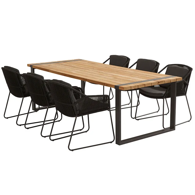 4SO Accor 6 Seat Dining Set