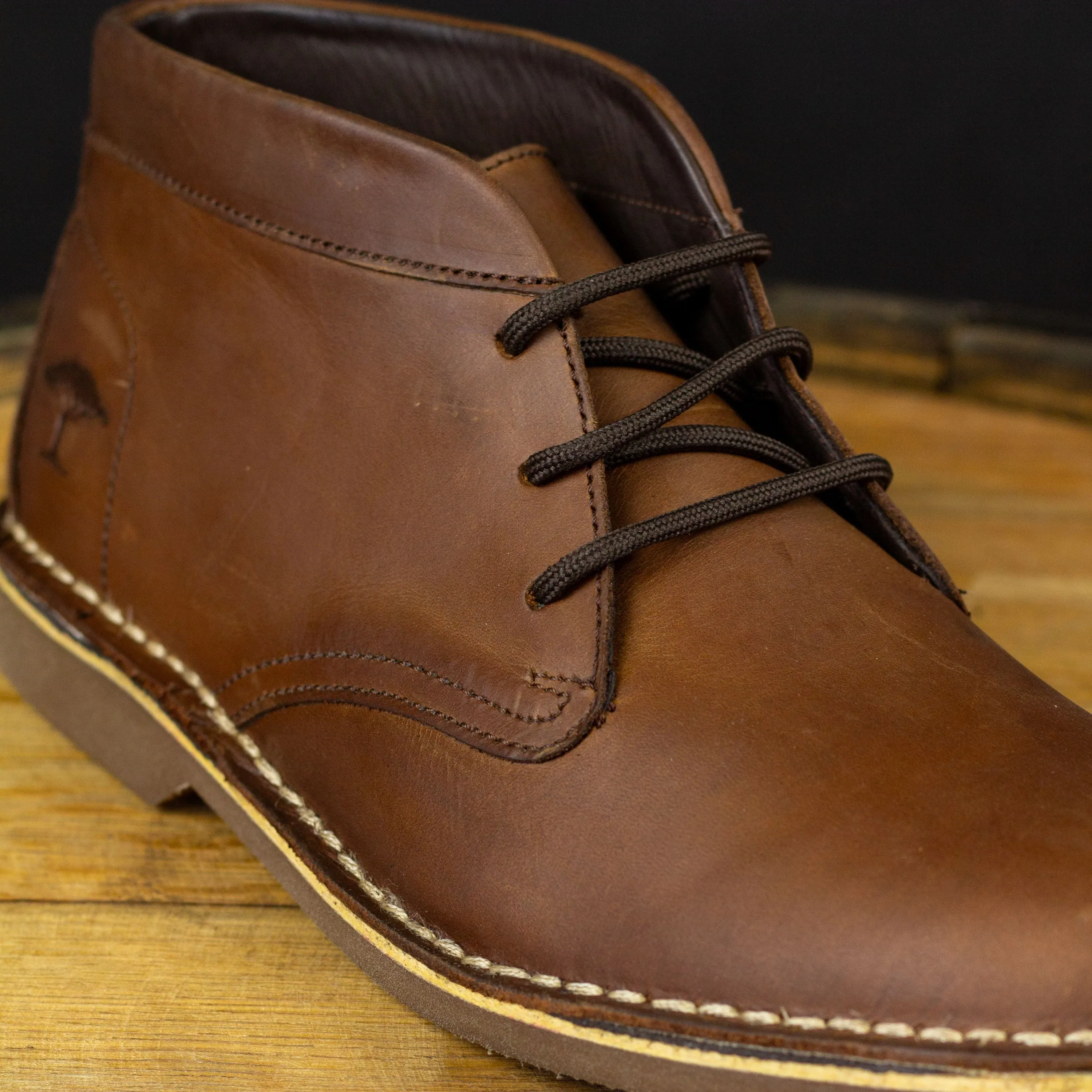 All Rounder Vellies - Dark Brown