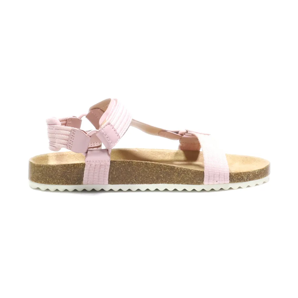 Cat & Jack Flat Sandals Leather Pink Colour For Kids
