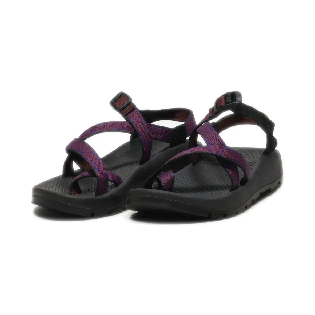 Chaco Casual Sandals Fabric Purple Colour For Men