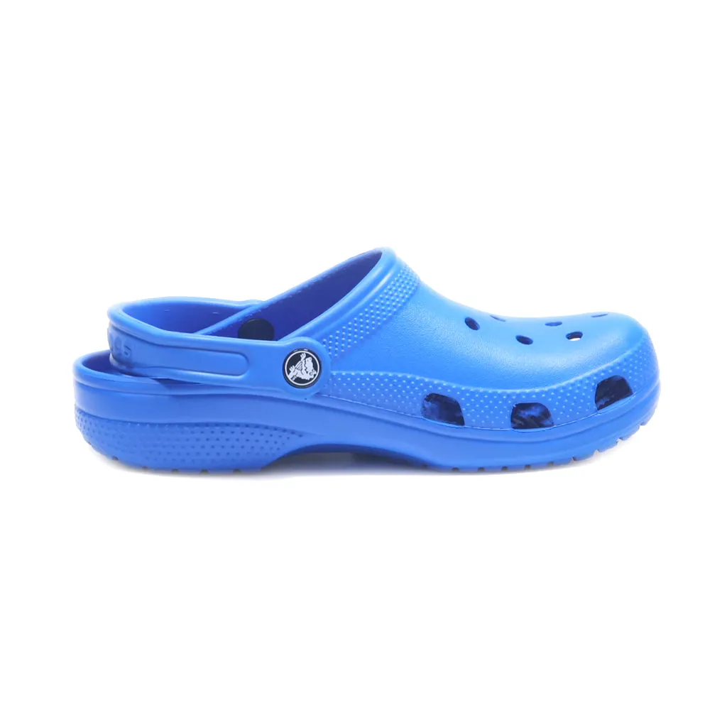 Crocs Clogs Leather Blue Colour For Kids