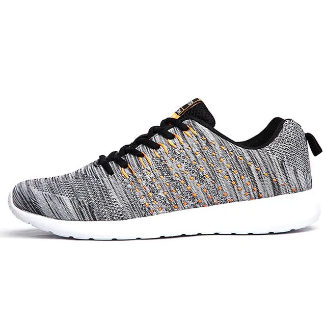 FABRECANDY Summer Mesh Shoes Men Footwear Fashion Breathable Lace up unisex Casual Shoes men sneakers