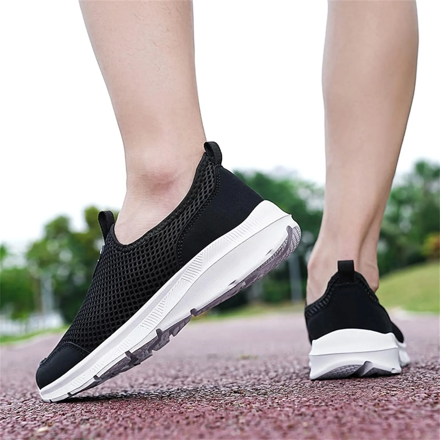 Fashion Summer Men Breathable Mesh Shallow Lace Up Casual Shoes Sneaker Organizers and Storage Men