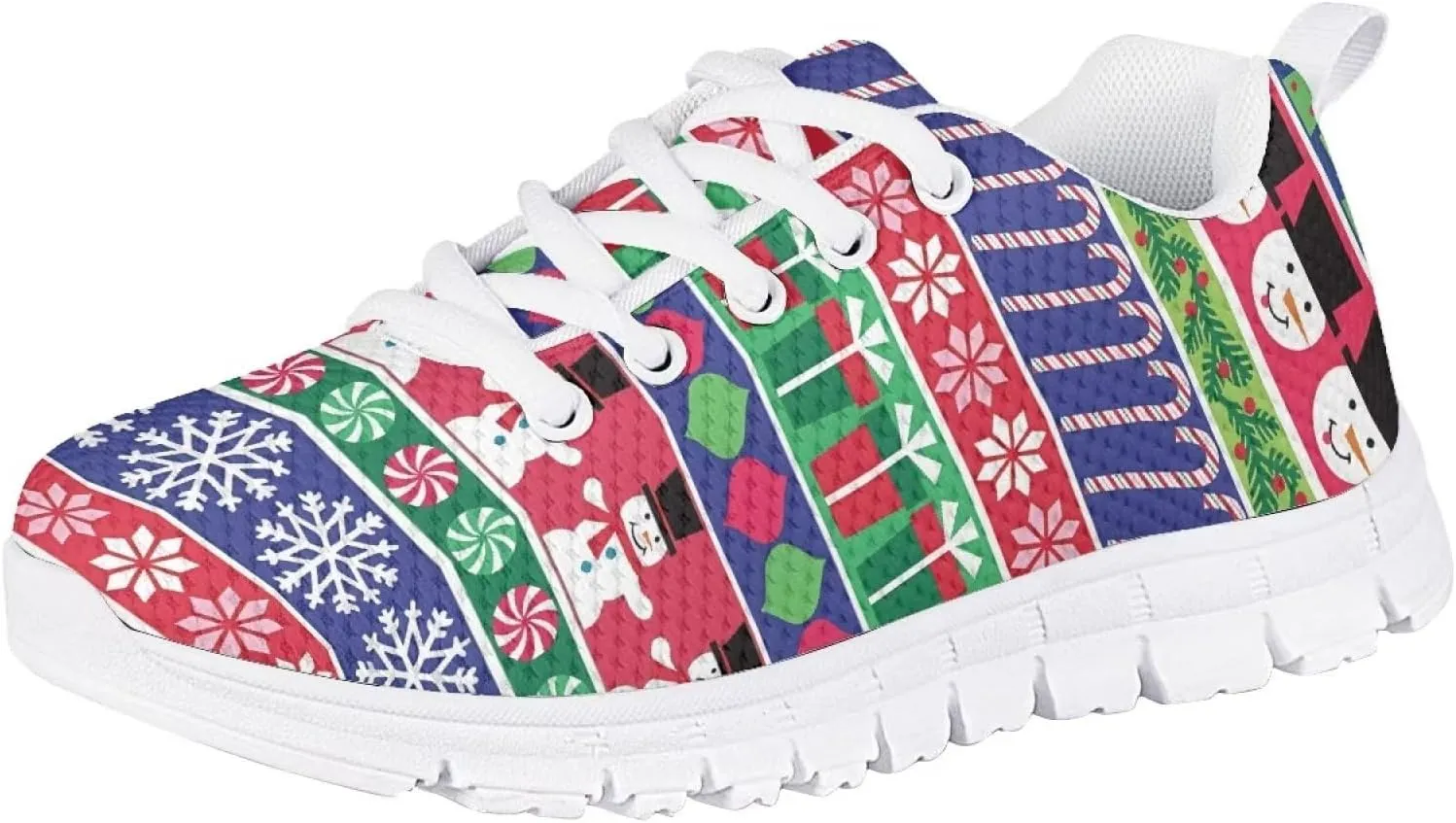 GIFTPUZZ Kids Sneakers Hiking Running Outdoor Walking Lace Up Athletic Tennis Shoes