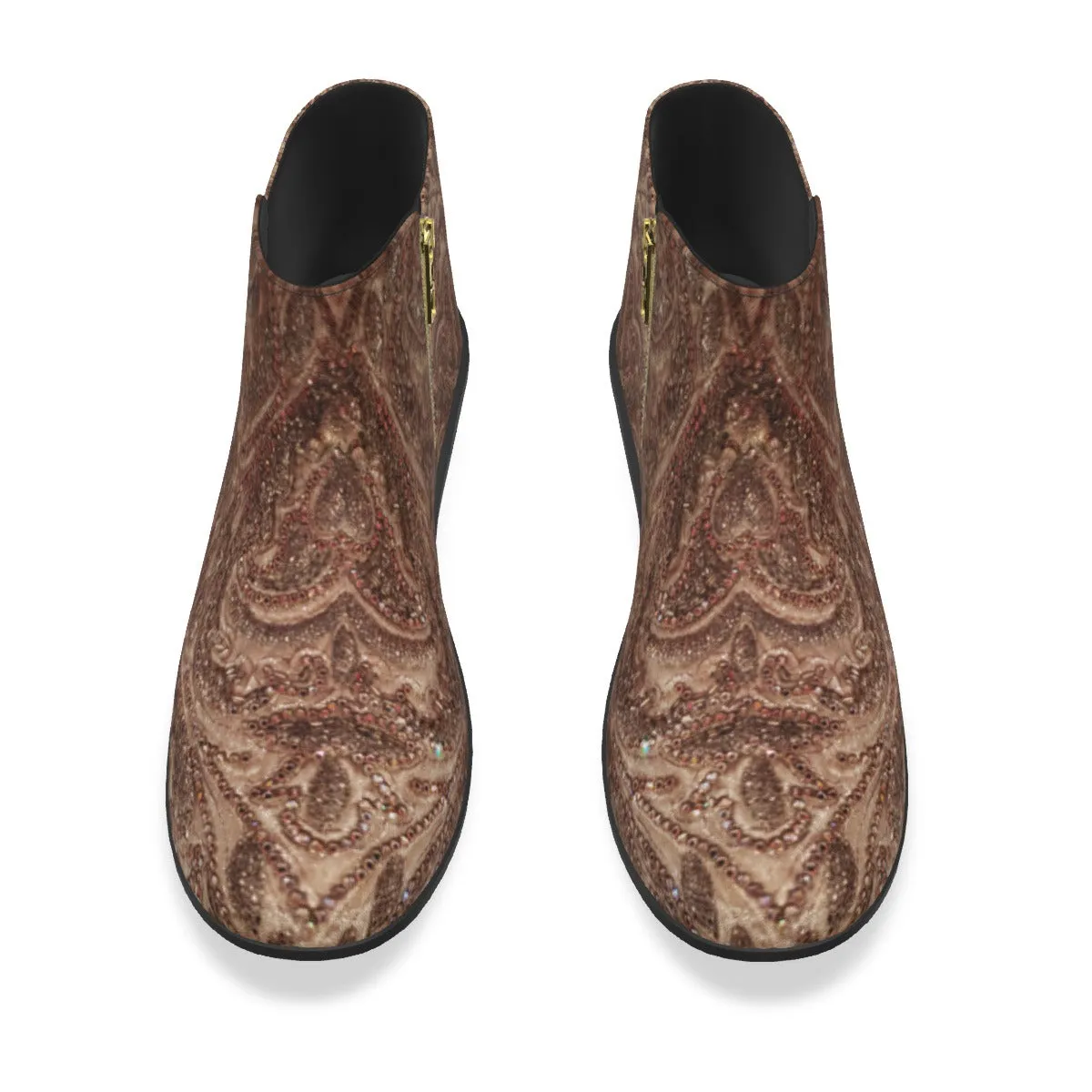 Liberace Costume Print Men's Boots