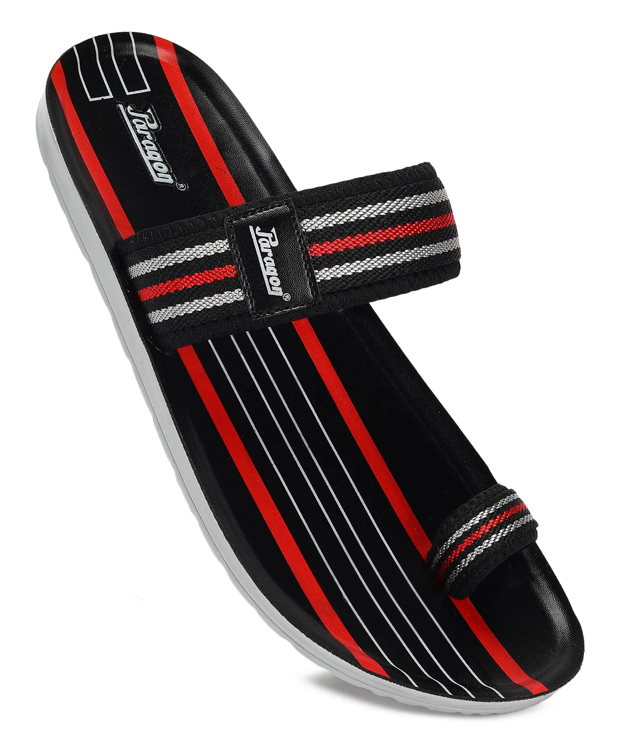 Paragon PUK2226G Men Stylish Lightweight Flipflops | Comfortable with Anti skid soles | Casual & Trendy Slippers | Indoor & Outdoor